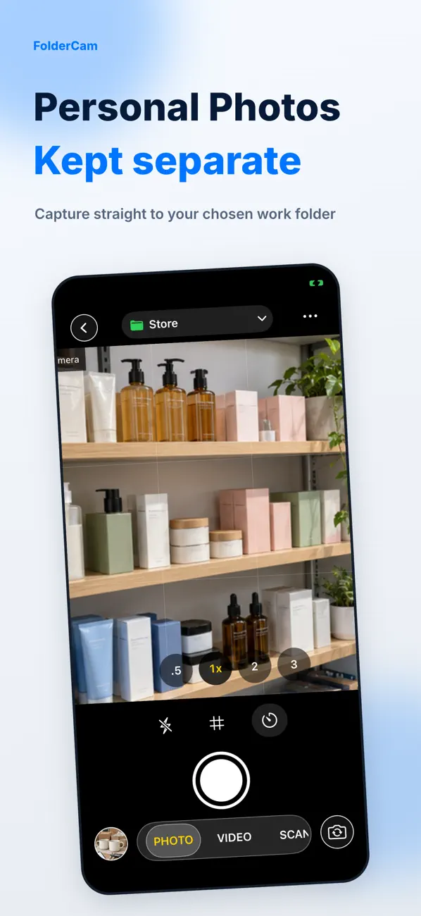 FolderCam - Fotocamera da lavoro: anteprima ufficiale App Store 2